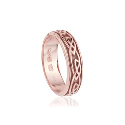 Clogau Gold Annwyl Rose Gold Ring - Size P - ELR001