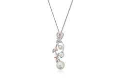 Lily of the Valley Pearl Pendant - 3SLYV0296