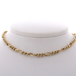 9ct Yellow Gold Figaro Chain, 18" - MS1502A