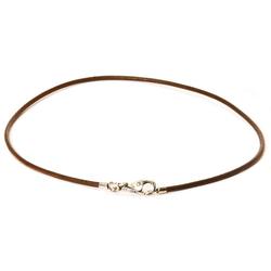 Necklace, Leather Brown Various Sizes