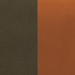 Les Georgettes 14mm Leather Band - Khaki / Cognac