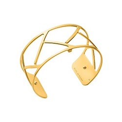 Les Georgettes 25mm Gold Bracelet - Tresse